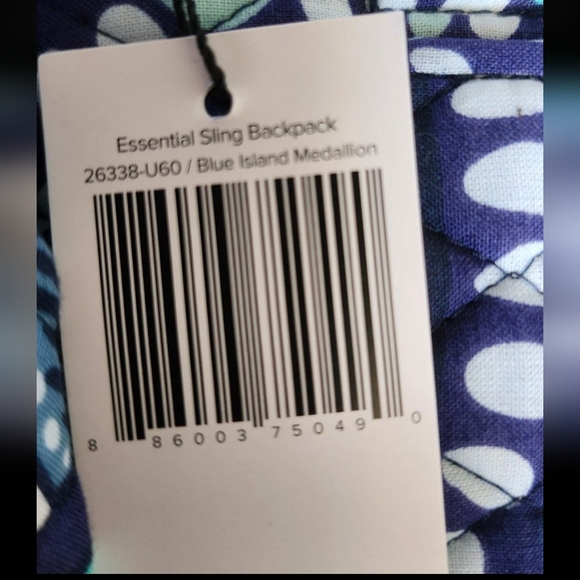 Vera Bradley Sling Backpack and Wallet - Picture 6 of 9